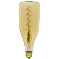 Xanlite - Ampoule LED Déco Bouteille Au Verre Ambré, Culot E27, 4W Cons. (30W Eq.), 350 Lumens, Lumière Blanc Chaud - RFDE400B100A