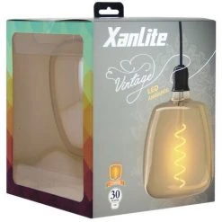 XANLITE - Ampoule LED Déco MUG Au Verre Ambré, Culot E27, 4W Cons. (30W Eq.), 323 Lumens, Lumière Blanc Chaud - RFDE400M150A -XANLITE Soldes 18355806 4