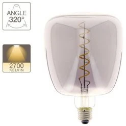XANLITE - Ampoule LED Déco MUG Au Verre Fumé, Culot E27, 4W Cons., 200 Lumens, Lumière Blanc Chaud - RFDE400M150F -XANLITE Soldes 18355808 4