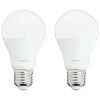 XANLITE - Pack De 2 Ampoules LED Classiques (A60), Culot E27, 11W Cons. (75W Eq.), 1055 Lumens, Lumière Blanc Neutre - PACK2EE1055GCW