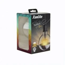 XANLITE - Ampoule LED G95 Silver, Culot E27, 8W Cons. (60W Eq.), 350 Lumens, Lumière Blanc Chaud - RFDE850B95TS -XANLITE Soldes 18355817 5