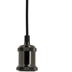 Xanlite - Suspension à Douille Noire, Style Vintage, Culot E27 - SDVEB