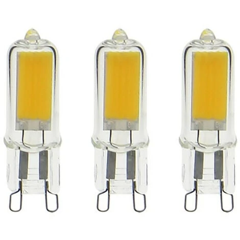 XANLITE - Pack De 3 Ampoules RetroLED Caspule, Culot G9, 2,6W Cons. (20W Eq.), 200 Lumens, Lumière Blanc Chaud - PACK3ALG9200 1 XANLITE - Pack De 3 Ampoules RetroLED Caspule, Culot G9, 2,6W Cons. (20W Eq.), 200 Lumens, Lumière Blanc Chaud - PACK3ALG9200