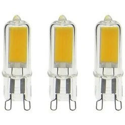 XANLITE - Pack De 3 Ampoules RetroLED Caspule, Culot G9, 2,6W Cons. (20W Eq.), 200 Lumens, Lumière Blanc Neutre - PACK3ALG9200CW