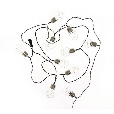 XANLITE - Guirlande LED Blanc Froid, X10 Ampoules, 5m Extensible, Transfo Inclus - GRL5PCWT 5 XANLITE - Guirlande LED Blanc Froid, X10 Ampoules, 5m Extensible, Transfo Inclus - GRL5PCWT – Image 5