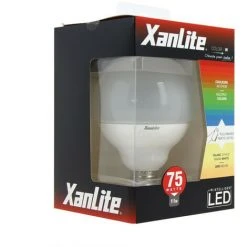 XANLITE - Ampoule LED Color - W, Couleurs Changeantes, Culot E27, 11W Cons. (75W Eq.), Lumière Blanc Chaud Ou RVB - SEBRVBRW -XANLITE Soldes 18355909 3
