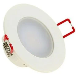 Xanlite - Spot Encastrable LED Intégré - IP65 Pour Salle De Bain - Cons. 5W (eq. 50W) - 345 Lumens - Blanc Neutre - SEL345CWIP