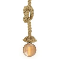 XANLITE - Suspension Vintage, Corde De Chanvre, Culot E27 - SDVCOR01 -XANLITE Soldes 18355922 5