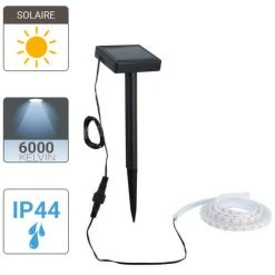 XANLITE - Balise Strip LED Solaire - 3m Blanc - - LSAK3SOLAR -XANLITE Soldes 18355933 5