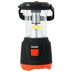 XANLITE - Lanterne Portative LED + Mini Lampe Torche Intégrée, 380 Lumens, Piles Incluses - LT300L