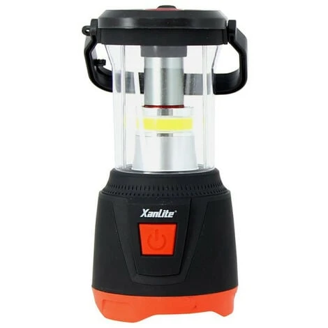 XANLITE - Lanterne Portative LED + Mini Lampe Torche Intégrée, 380 Lumens, Piles Incluses - LT300L 1 XANLITE - Lanterne Portative LED + Mini Lampe Torche Intégrée, 380 Lumens, Piles Incluses - LT300L