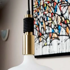 XANLITE - Suspension Spirale En Laiton, Couleur Dorée, Culot E27 - COSDESPL -XANLITE Soldes 18355953 4