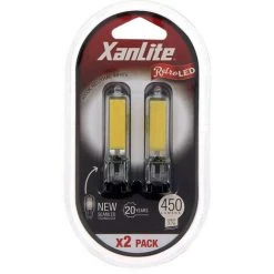 XANLITE - Pack De 2 Ampoules RetroLED Caspule, Culot G9, 3,7W Cons. (40W Eq.), 450 Lumens, Lumière Blanc Neutre - PACK2ALG9400CW -XANLITE Soldes 18355965 4