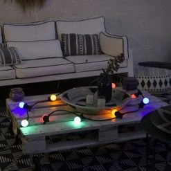 XANLITE - Guirlande Guinguette LED Noire, Compatible Ampoules E27, 5m Extensible - GRL5230VB 7 XANLITE - Guirlande Guinguette LED Noire, Compatible Ampoules E27, 5m Extensible - GRL5230VB -XANLITE Soldes 18355997 3