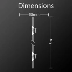 XANLITE - Guirlande Guinguette LED Noire, Compatible Ampoules E27, 5m Extensible - GRL5230VB 9 XANLITE - Guirlande Guinguette LED Noire, Compatible Ampoules E27, 5m Extensible - GRL5230VB -XANLITE Soldes 18355997 5