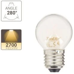 XANLITE - Ampoule LED Filament P45, Culot E27, 6,5W Cons. (60W Eq.), 2700K Blanc Chaud - RFE806PO -XANLITE Soldes 30530925 3