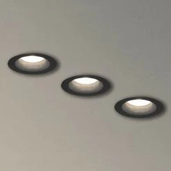 XANLITE - Lot 3 Spots GU10 50W 4000K Rond Noir IP44 - PAK3SP50RIP44NCW -XANLITE Soldes 31819500 3