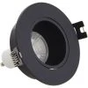 XANLITE - Lot 3 Spots GU10 50W 2700K Rond Orientable Noir IP20 - PACK3SP50RAN