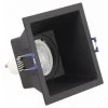 XANLITE - Spot GU10 50W 2700K Carré Profond Noir IP20 - SP50CPN