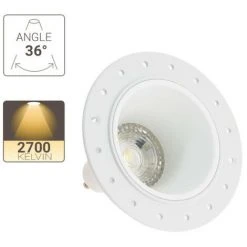 XANLITE - Spot Encastré GU10 50W 2700K Rond 3 Colleretes - SPT50RNBO 9 XANLITE - Spot Encastré GU10 50W 2700K Rond 3 Colleretes - SPT50RNBO -XANLITE Soldes 31819510 5
