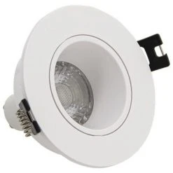 XANLITE - Lot 3 Spots GU10 50W 2700K Rond Orientable Blanc IP20 - PACK3SP50RAB