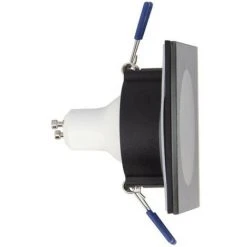 XANLITE - Lot 3 Spots GU10 50W 4000K Carré Noir IP44 - PAK3SP50CIP44NCW -XANLITE Soldes 31819514 5