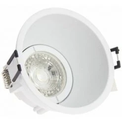 Xanlite - Spot GU10 50W 2700K Rond Profond Blanc IP20 - SP50RPB