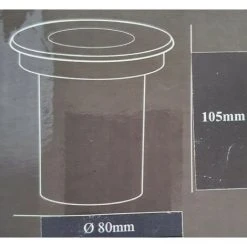 Spot Encastrable Au Sol 3x1w IP67 Inox Xanlite -XANLITE Soldes 35880797 3