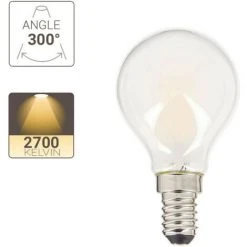 XANLITE - Ampoule à Filament LED P45, Culot E14, Conso. 6,5W, Blanc Chaud - RFV806PO -XANLITE Soldes 40238252 5