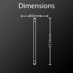 XANLITE - Tube à LED, Culot G13, 17W Cons. (36W Eq.), Lumière Blanc Chaud - TU1201800 -XANLITE Soldes 40238333 4