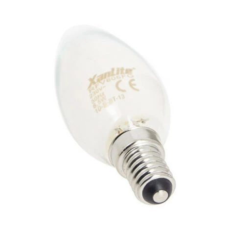 XANLITE - Ampoule LED Filament B35, Culot E14, 6,5W Cons. (60W Eq.), 2700K Blanc Chaud - RFV806FO 3 XANLITE - Ampoule LED Filament B35, Culot E14, 6,5W Cons. (60W Eq.), 2700K Blanc Chaud - RFV806FO – Image 3