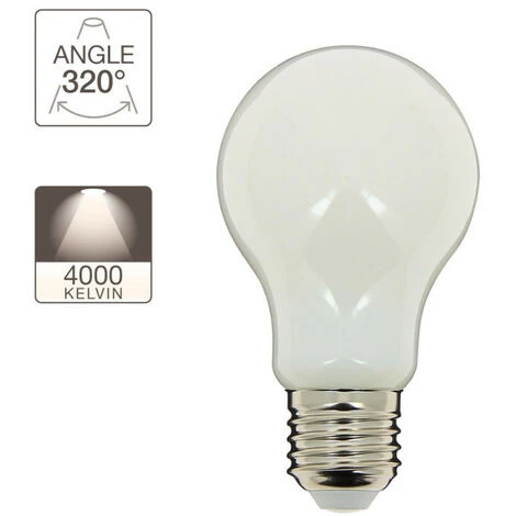 XANLITE - Ampoule LED A70 Opaque, Culot E27, Conso. 17W, 2452 Lumens, Blanc Neutre - RFE2452GOCW 3 XANLITE - Ampoule LED A70 Opaque, Culot E27, Conso. 17W, 2452 Lumens, Blanc Neutre - RFE2452GOCW – Image 3