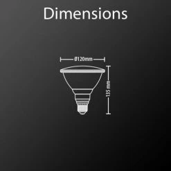 XANLITE - Ampoule LED PAR38, Culot E27, 15W Cons. (135W Eq.), Lumière Blanc Neutre - ALPAR38 -XANLITE Soldes 47378021 4