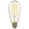 Xanlite - Ampoule à Filament LED Edison, Culot E27, 8W Cons. (75W Eq.), Lumière Blanc Chaud - RFE1055ST