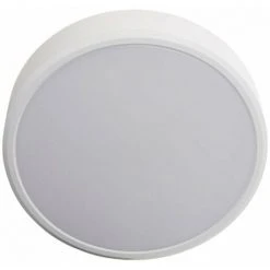 XANLITE - Plafonnier LED Rond - Double Fixation - Cons. 18W - 2200 Lumens - Blanc Neutre - KSDOP1400RCW