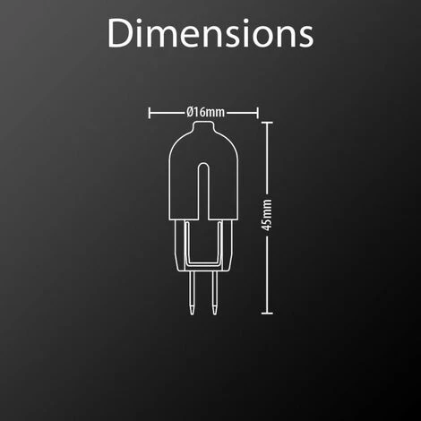 XANLITE - Ampoule LED Capsule, Culot G4, 2W Cons. (180 Lumens.), Lumière Blanc Chaud - ALG4160 3 XANLITE - Ampoule LED Capsule, Culot G4, 2W Cons. (180 Lumens.), Lumière Blanc Chaud - ALG4160 – Image 3