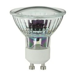 Xanlite - Ampoule LED Spot, Culot GU10, 0,6W Cons. (N.C Eq.), Lumière Lumière Rouge - MG18R