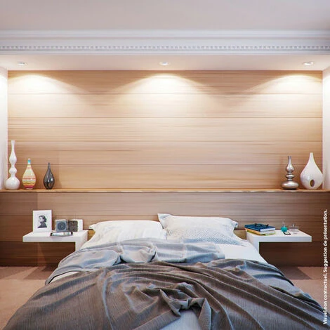 XANLITE - Lot De 3 Spots Encastrable LED Intégrés - Dimmable Et Orientable - Cons. 5W (eq. 50W) - 345 Lumens - Blanc Neutre - PACK3SEL345CWD 3 XANLITE - Lot De 3 Spots Encastrable LED Intégrés - Dimmable Et Orientable - Cons. 5W (eq. 50W) - 345 Lumens - Blanc Neutre - PACK3SEL345CWD – Image 3