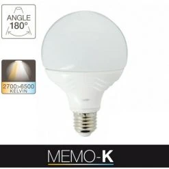 XANLITE - Ampoule LED G95, Culot E27, 10W Cons. (60W Eq.), CCT Température De Lumière Variable 2700k - 6000k - SE60BCCT -XANLITE Soldes 47378133 5