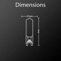 XANLITE - Ampoule RetroLED, Culot G9, 3,7W Cons. (420 Lumens), Lumière Blanche Chaud - ALG9400 -XANLITE Soldes 47378151 3
