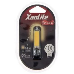 XANLITE - Ampoule RetroLED, Culot G9, 3,7W Cons. (420 Lumens), Lumière Blanche Chaud - ALG9400 -XANLITE Soldes 47378151 4