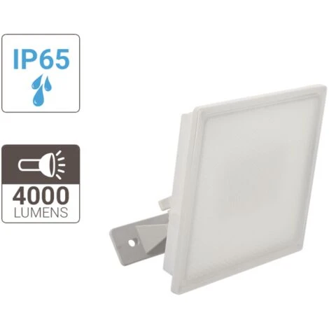 XANLITE - Projecteur LED Mural Blanc, 50 W, 4000 Lumens - PR50WMB 2 XANLITE - Projecteur LED Mural Blanc, 50 W, 4000 Lumens - PR50WMB – Image 2