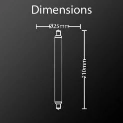 XANLITE - Tube LED S15, 3W .cons (28W .eq), Lumière Blanche Chaude - S15LED300 -XANLITE Soldes 47378175 4