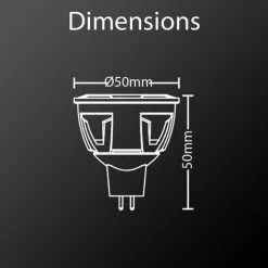 XANLITE - Ampoule LED Spot, Culot GU5.3, 7W Cons. (50W éq.), Angle Focalisé, Lumière Blanche Neutre - VM50SCW 9 XANLITE - Ampoule LED Spot, Culot GU5.3, 7W Cons. (50W éq.), Angle Focalisé, Lumière Blanche Neutre - VM50SCW -XANLITE Soldes 47378197 5