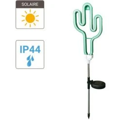 XANLITE - Piquet LED Solaire "Cactus", Vert, Spéciale Extérieur (IP44) - SOCACTUS 8 XANLITE - Piquet LED Solaire "Cactus", Vert, Spéciale Extérieur (IP44) - SOCACTUS -XANLITE Soldes 47378219 4
