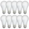 XANLITE - Lot De 10 Ampoules LED A60, Culot E27, 9W Cons. (60W Eq.), Lumière Blanc Chaud - PACK10EE806G
