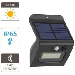 XANLITE - Applique Solaire IP65 Blanc Froid Détecteur De Mouvement 8h D'autonomie - APS250D -XANLITE Soldes 47378228 3