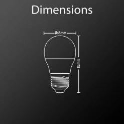 XANLITE - Ampoule LED P45, Culot E27, 5,3W Cons. (40W Eq.), Lumière Blanc Neutre - EE470PCW -XANLITE Soldes 47378241 3
