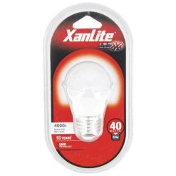 XANLITE - Ampoule LED P45, Culot E27, 5,3W Cons. (40W Eq.), Lumière Blanc Neutre - EE470PCW -XANLITE Soldes 47378241 4