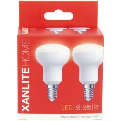 XANLITE - Ampoule LED 60W 806LM E14 Blanc Neutre - PACK2ALR50806CW -XANLITE Soldes 47378247 5